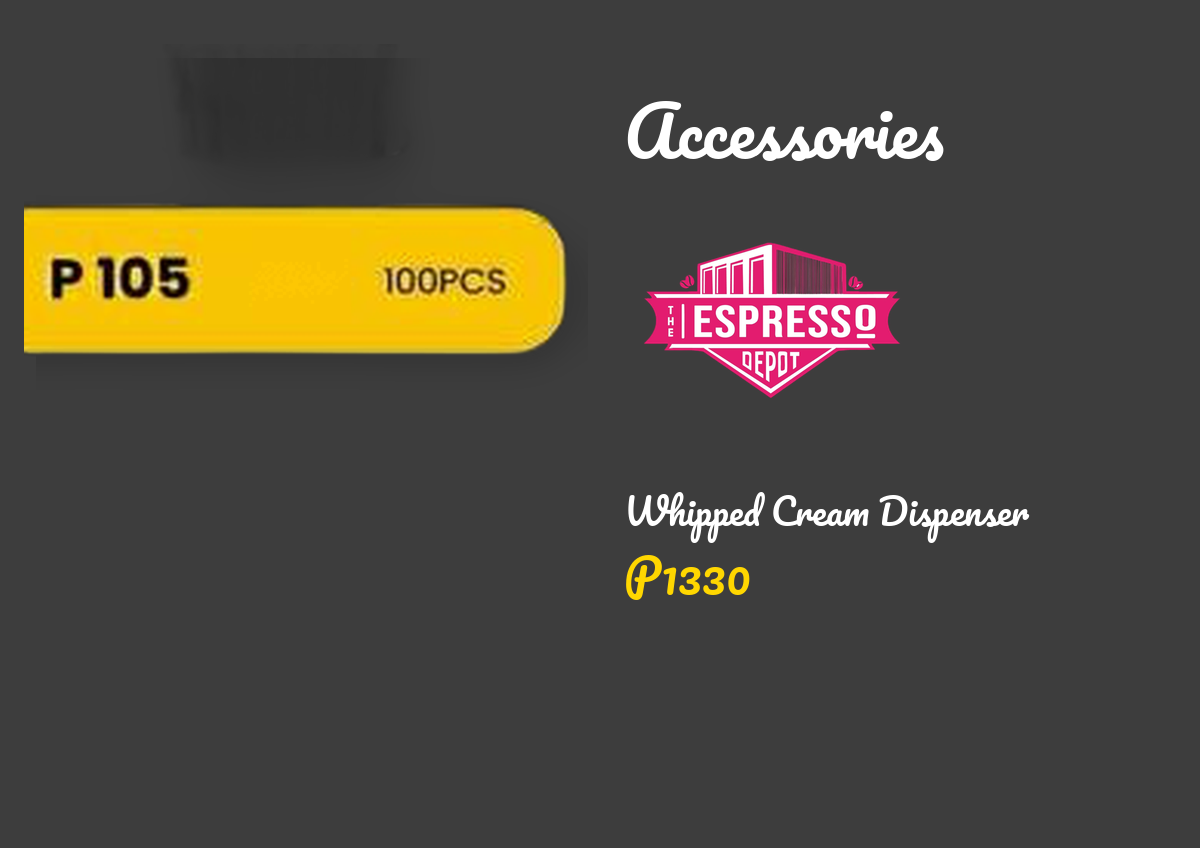 Espresso Depot Whipped Cream Dispenser